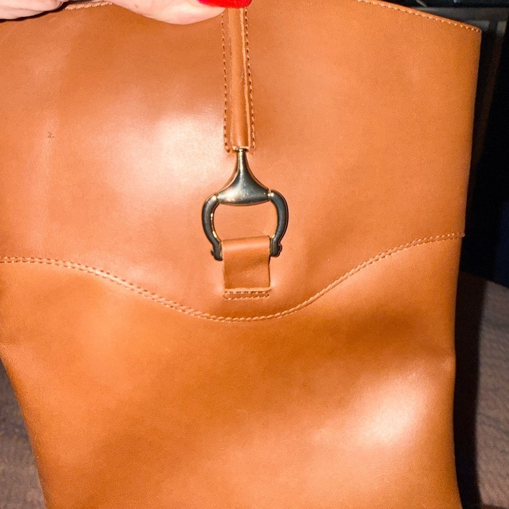 Giani Bernini Tan Over the Knee Boots - Picture 3 of 7